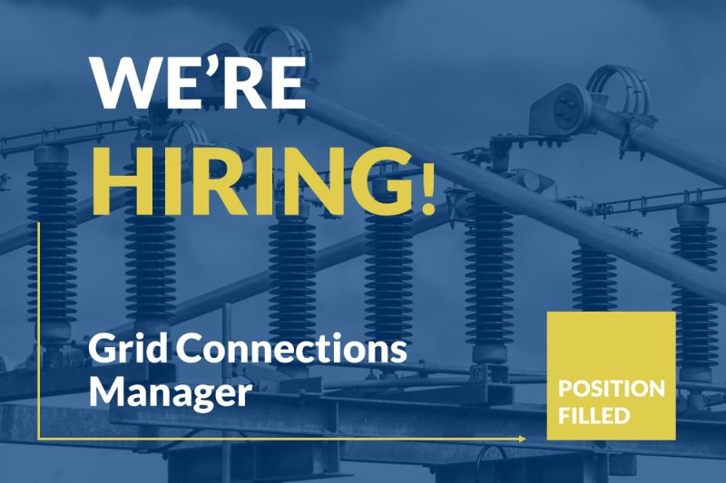 Roadnight Taylor Job Vacancy Grid Connections Manager