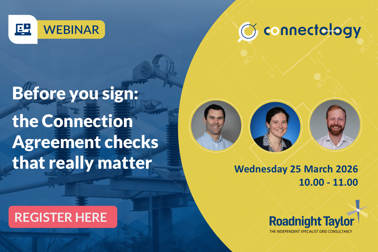 Connection Agreement Review Webinar